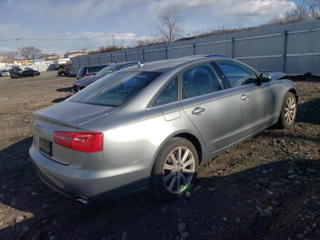 WAUGFAFCXDN140583 - 2013 AUDI A6 PREMIUM PLUS GRAY photo 3