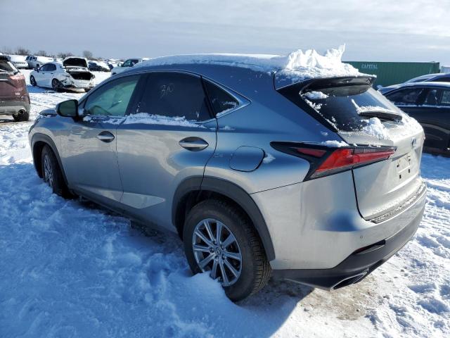 JTJDARDZ9L5005486 - 2020 LEXUS NX 300 SILVER photo 2