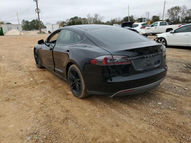 5YJSA1S11EFP50985 - 2014 TESLA MODEL S BLACK photo 2