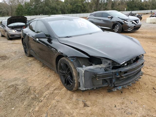 5YJSA1S11EFP50985 - 2014 TESLA MODEL S BLACK photo 4