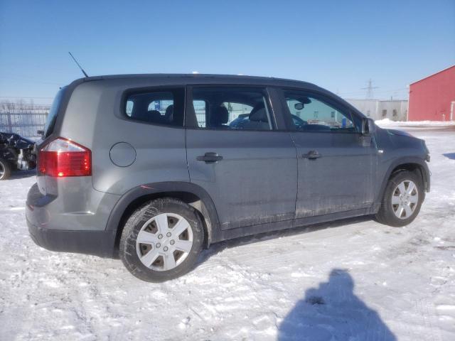 KL77P1EMXCK652416 - 2012 CHEVROLET ORLANDO LS GRAY photo 3