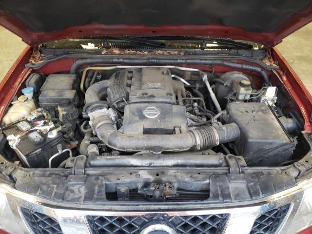 1N6AD0EV2GN713893 - 2016 NISSAN FRONTIER S MAROON photo 11