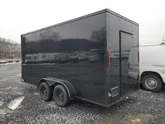 7FWBE1623P1022035 - 2023 TRAIL KING ENCLOSED შავი ფოტო 3