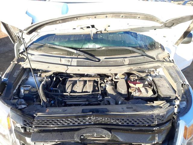 1FM5K8AR8FGC08943 - 2015 FORD EXPLORER POLICE INTERCEPTOR 白色 照片 12