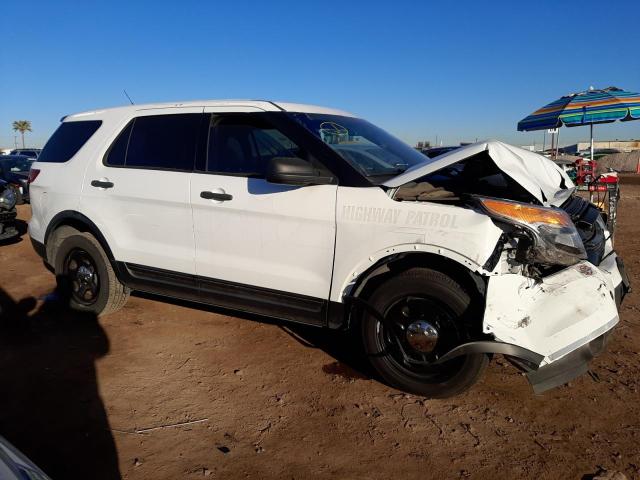 1FM5K8AR8FGC08943 - 2015 FORD EXPLORER POLICE INTERCEPTOR 白色 照片 4