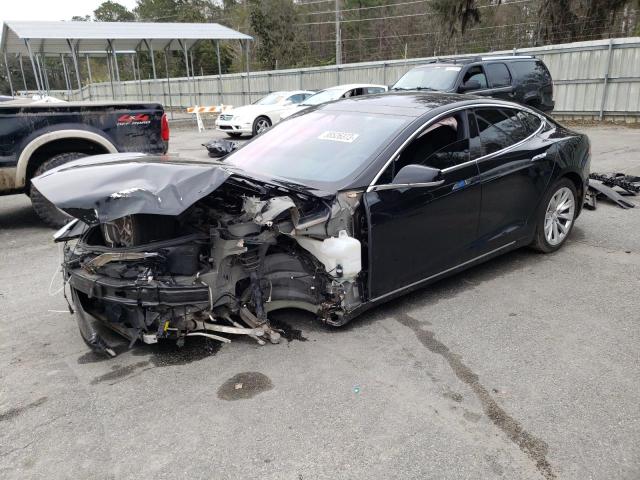 5YJSA1E1XGF170570 - 2016 TESLA MODEL S Սև լուսանկար 1