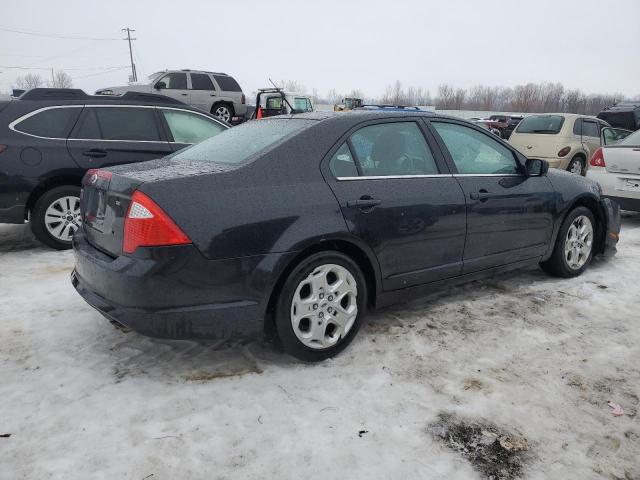 3FAHP0HA5BR213871 - 2011 FORD FUSION SE BLACK photo 3