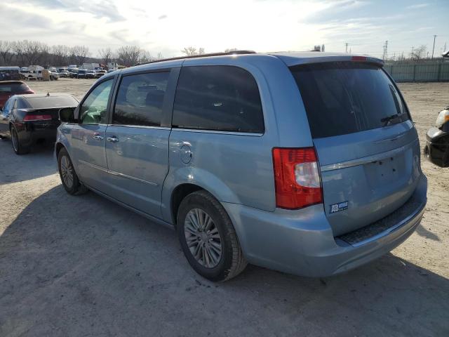 2C4RC1CG3GR207382 - 2016 CHRYSLER TOWN & COU TOURING L BLUE photo 2