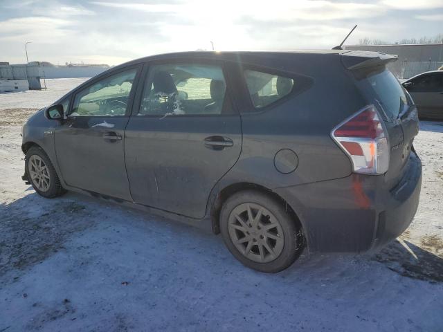 JTDZN3EUXFJ027666 - 2015 TOYOTA PRIUS V GRAY photo 2