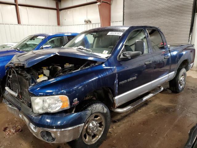 3D7KU28C54G111626 - 2004 DODGE RAM 2500 S BLUE photo 1