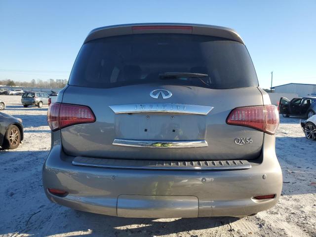 JN8AZ2NEXD9061582 - 2013 INFINITI QX56 SILVER photo 6