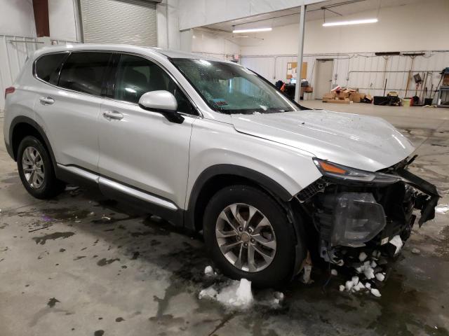 5NMS3CAD2KH009837 - 2019 HYUNDAI SANTA FE SEL SILVER photo 4