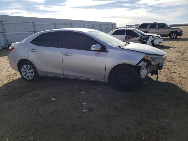 5YFBURHE4GP420118 - 2016 TOYOTA COROLLA L SILVER photo 4