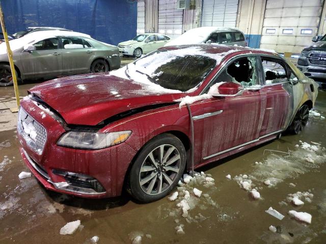 1LN6L9PK1H5636613 - 2017 LINCOLN CONTINENTA PREMIERE RED photo 1