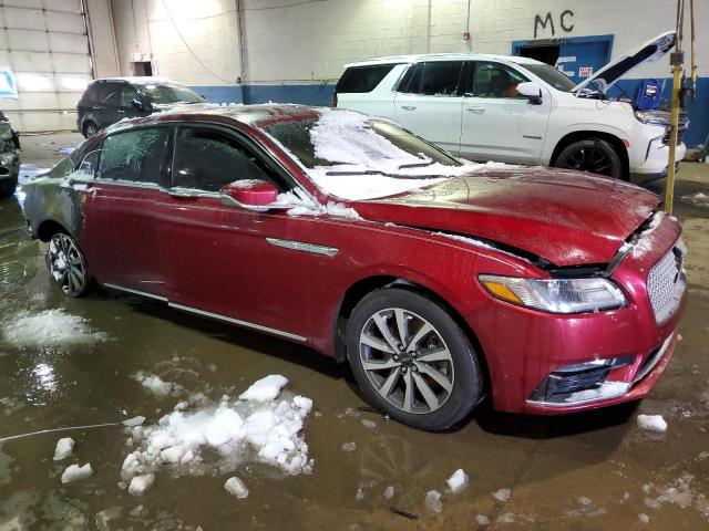 1LN6L9PK1H5636613 - 2017 LINCOLN CONTINENTA PREMIERE RED photo 4