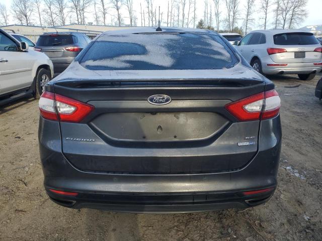 3FA6P0T9XFR184250 - 2015 FORD FUSION SE GRAY photo 6