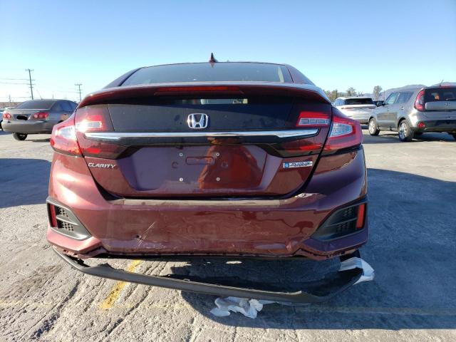 JHMZC5F17KC005823 - 2019 HONDA CLARITY BURGUNDY photo 6