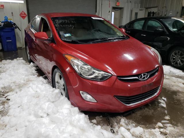 KMHDH4AE3CU366880 - 2012 HYUNDAI ELANTRA GLS RED photo 4