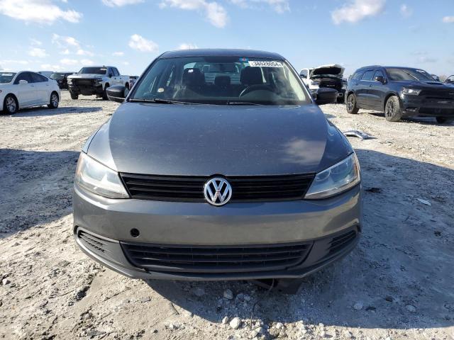 3VW2K7AJ3EM311717 - 2014 VOLKSWAGEN JETTA BASE GRAY photo 5