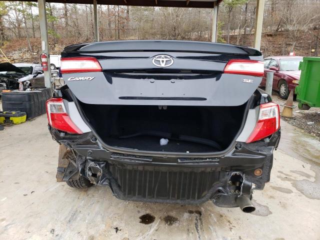 4T1BF1FK6CU048150 - 2012 TOYOTA CAMRY BASE BLACK photo 6