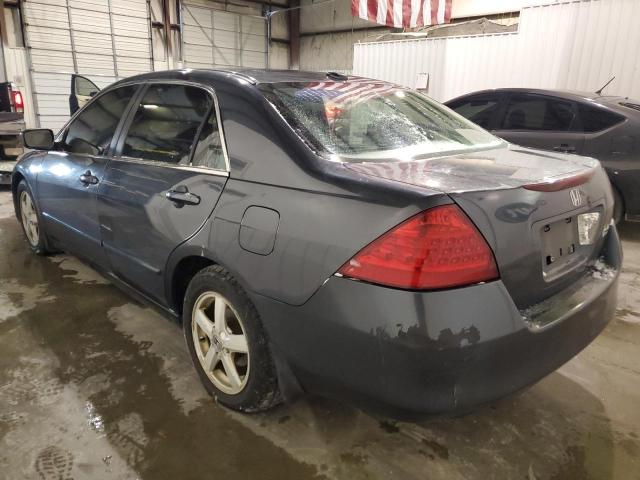 1HGCM56827A043126 - 2007 HONDA ACCORD EX GRAY photo 2