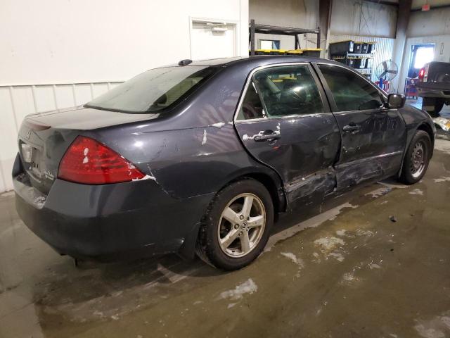 1HGCM56827A043126 - 2007 HONDA ACCORD EX GRAY photo 3