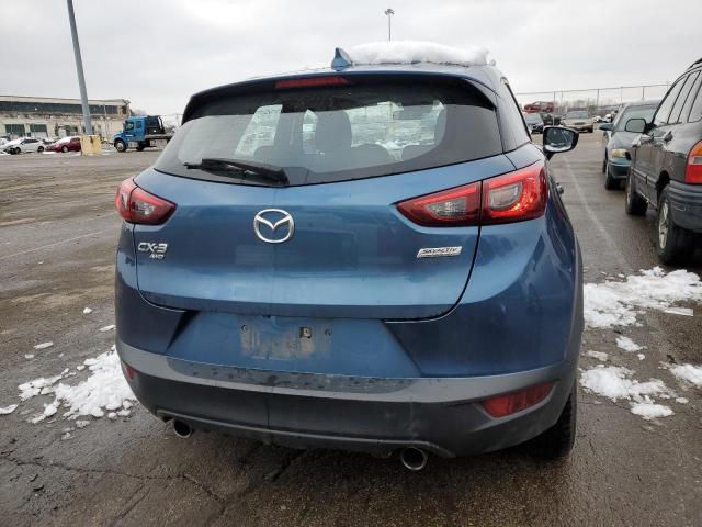 JM1DKFB74J1308437 - 2018 MAZDA CX-3 SPORT BLUE photo 6