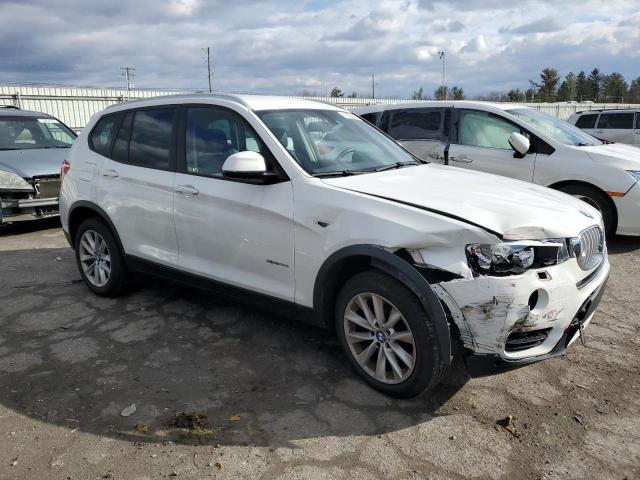 5UXWX9C36H0T18232 - 2017 BMW X3 XDRIVE28I WHITE photo 4