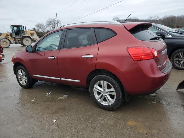 JN8AS5MT6DW524549 - 2013 NISSAN ROGUE S BURGUNDY photo 2