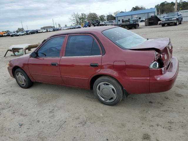 1NXBR12E4XZ298452 - 1999 TOYOTA COROLLA VE MAROON photo 2