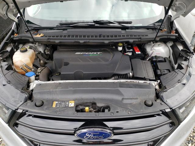 2FMPK4APXJBB67392 - 2018 FORD EDGE SPORT SILVER photo 11