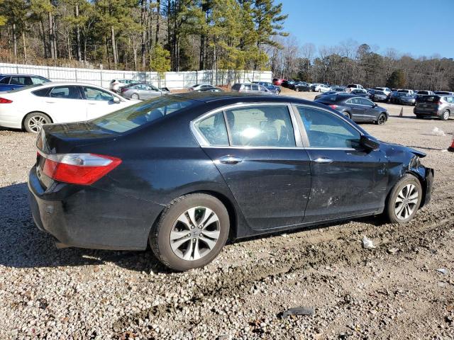 1HGCR2F38DA169040 - 2013 HONDA ACCORD LX BLACK photo 3