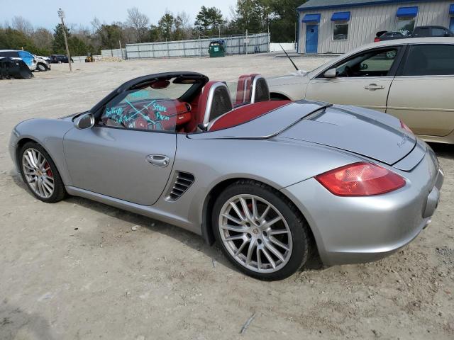 WP0CB29878U731752 - 2008 PORSCHE BOXSTER S SILVER photo 2