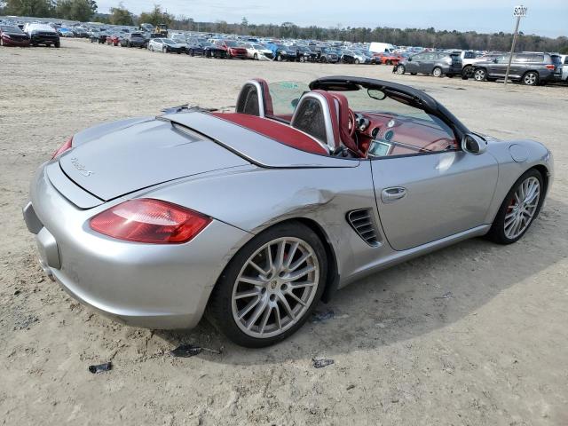 WP0CB29878U731752 - 2008 PORSCHE BOXSTER S SILVER photo 3