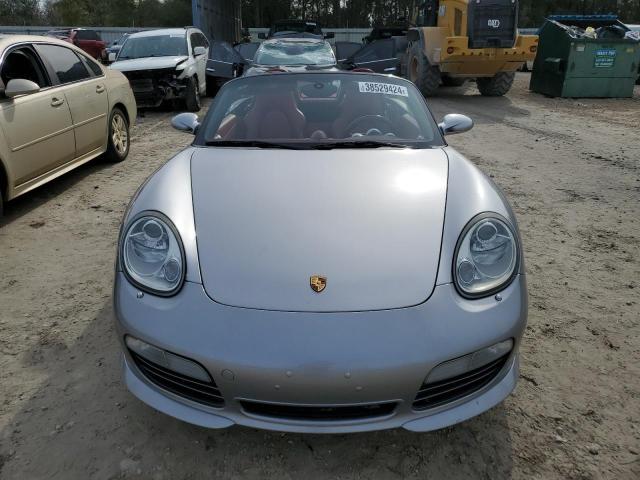 WP0CB29878U731752 - 2008 PORSCHE BOXSTER S SILVER photo 5