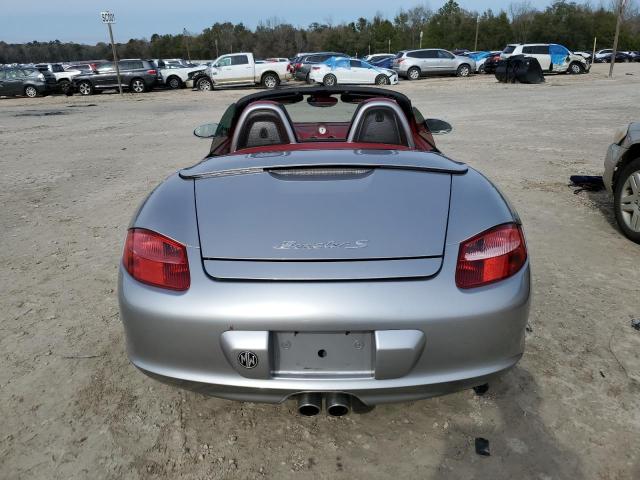 WP0CB29878U731752 - 2008 PORSCHE BOXSTER S SILVER photo 6