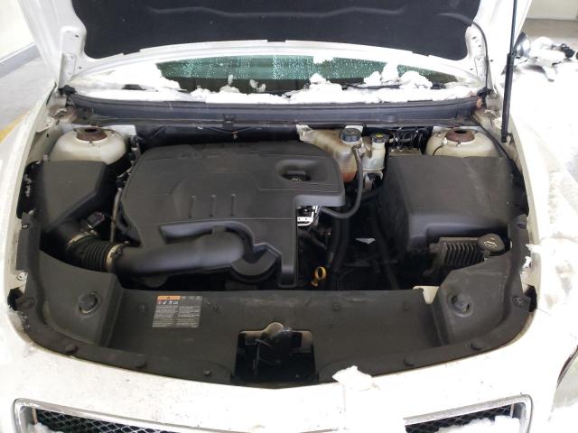 1G1ZC5EU0BF350292 - 2011 CHEVROLET MALIBU 1LT Blanc photo 11