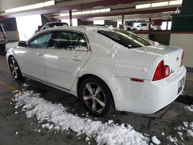 1G1ZC5EU0BF350292 - 2011 CHEVROLET MALIBU 1LT Blanc photo 2