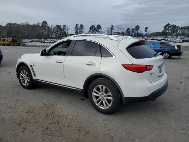 JN8CS1MWXFM480064 - 2015 INFINITI QX70 WHITE photo 2