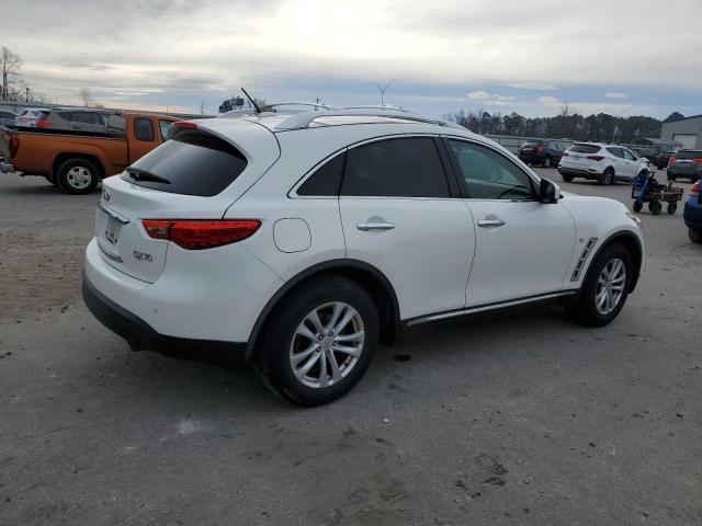 JN8CS1MWXFM480064 - 2015 INFINITI QX70 WHITE photo 3