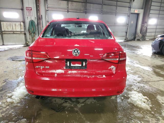 3VWD17AJ6FM236802 - 2015 VOLKSWAGEN JETTA SE RED photo 6