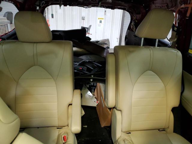 5TDHZRBHXNS246283 - 2022 TOYOTA HIGHLANDER XLE RED photo 10