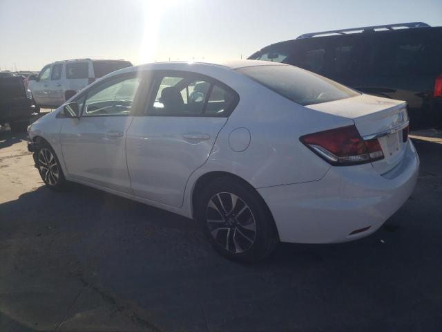 19XFB2F96DE084196 - 2013 HONDA CIVIC EXL Սպիտակ լուսանկար 2
