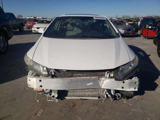 19XFB2F96DE084196 - 2013 HONDA CIVIC EXL WHITE photo 5