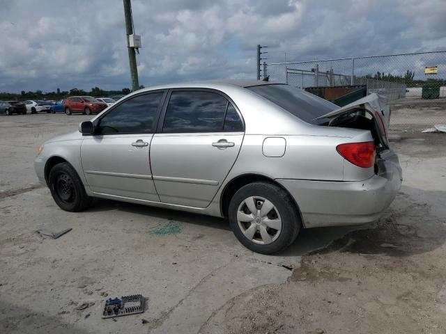 JTDBR32E432008250 - 2003 TOYOTA COROLLA CE SILVER photo 2