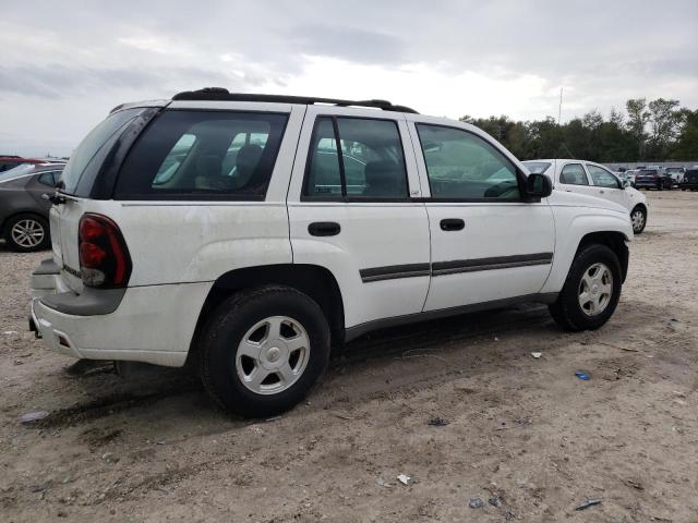 1GNDS13S722287396 - 2002 CHEVROLET TRAILBLAZE WHITE photo 3