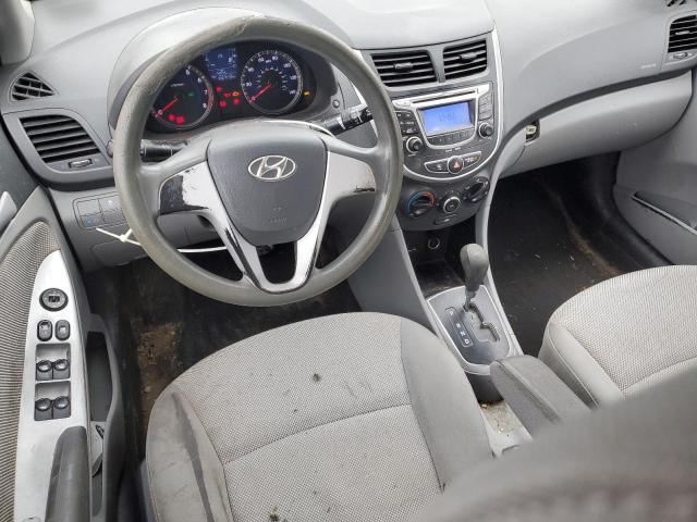 KMHCT4AE5DU282636 - 2013 HYUNDAI ACCENT GLS SILVER photo 8