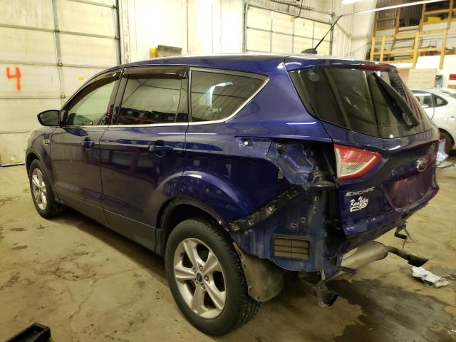 1FMCU9G98EUE26508 - 2014 FORD ESCAPE SE BLUE photo 2