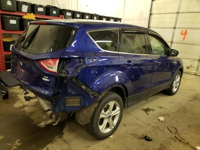 1FMCU9G98EUE26508 - 2014 FORD ESCAPE SE BLUE photo 3