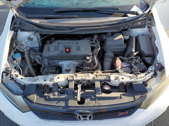 19XFB2F9XCE023285 - 2012 HONDA CIVIC EXL WHITE photo 11